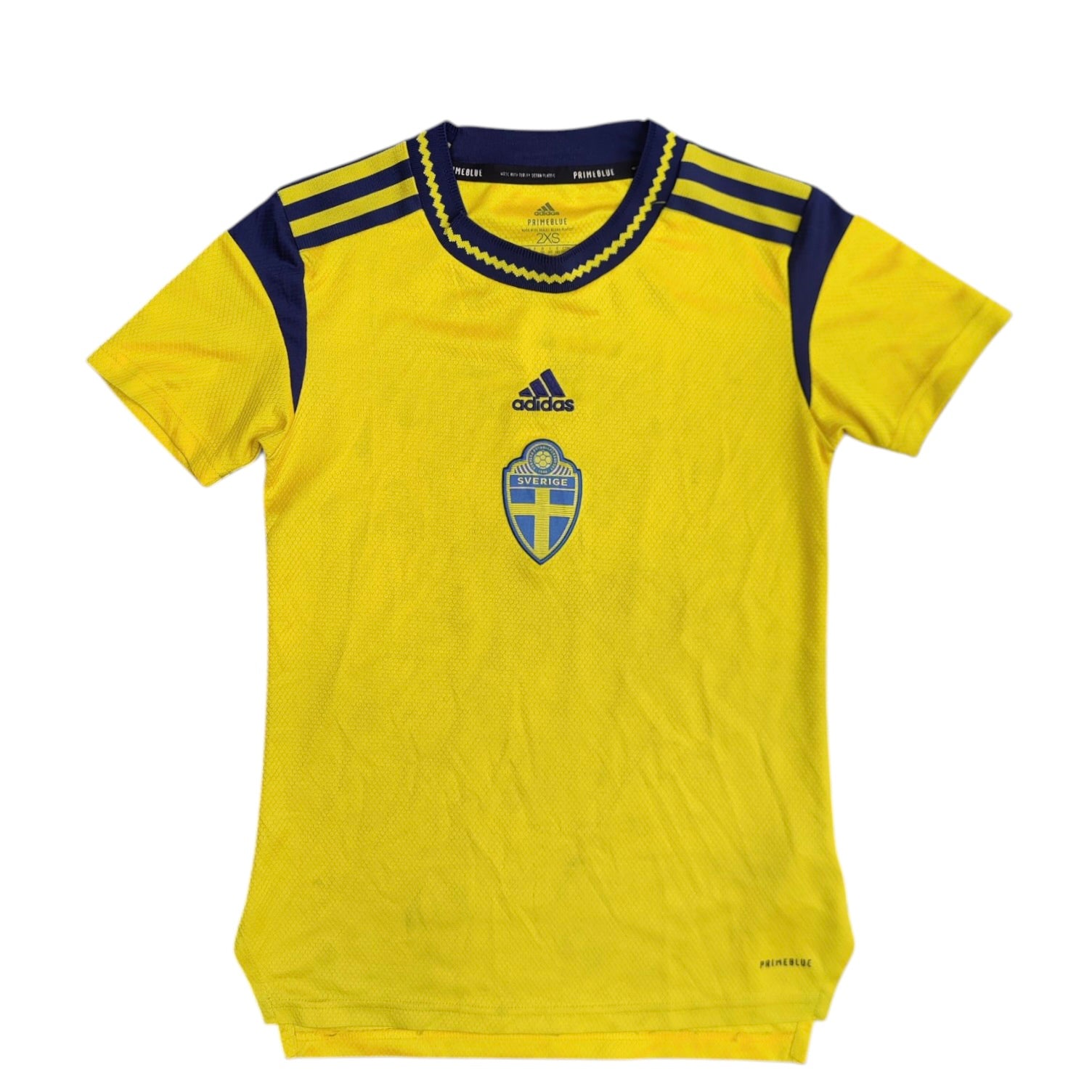 Adidas Sweden Euro 2022 Home Football Jersey (W)