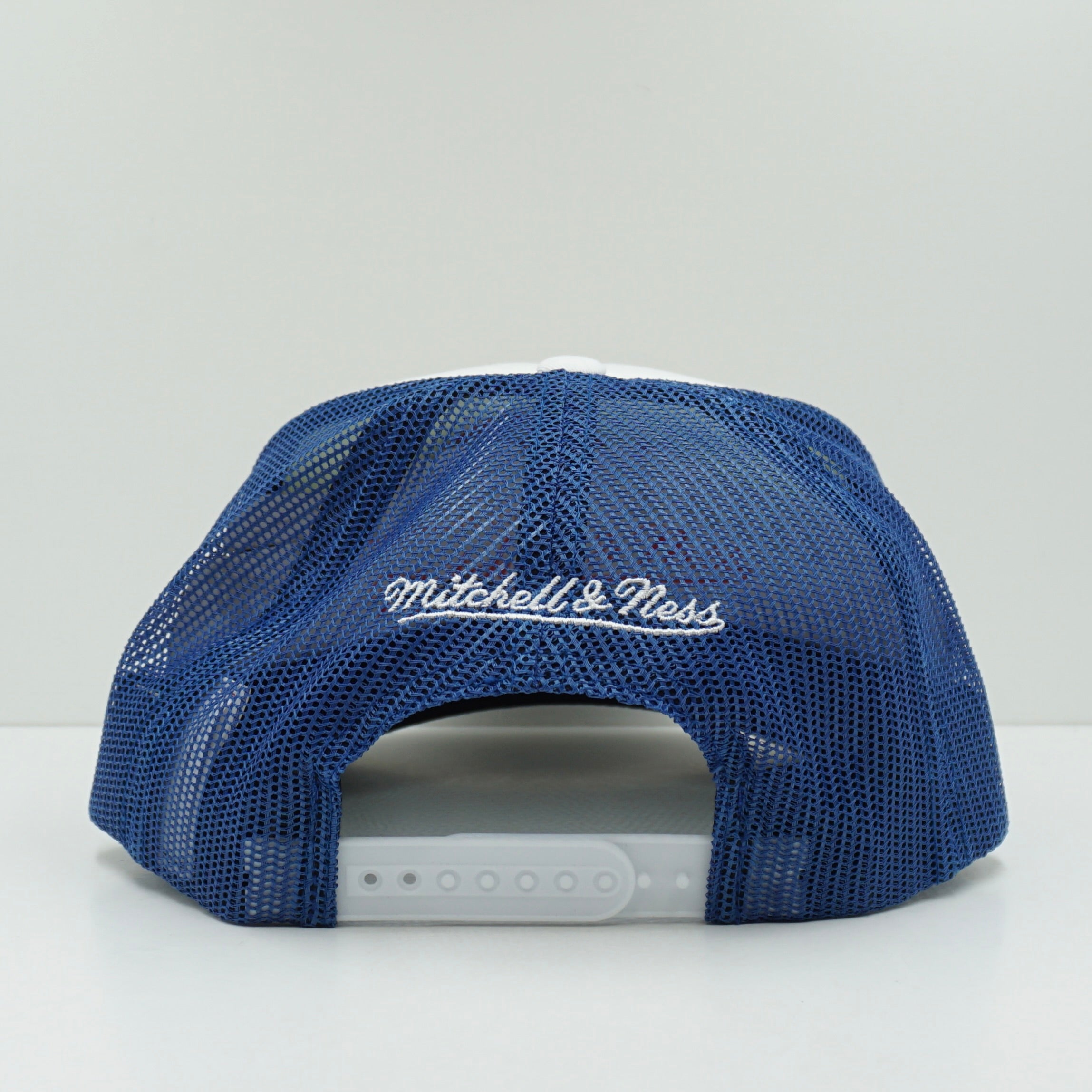 Mitchell & Ness Los Angeles Clippers Adjustable Fit Trucker Snapback Cap