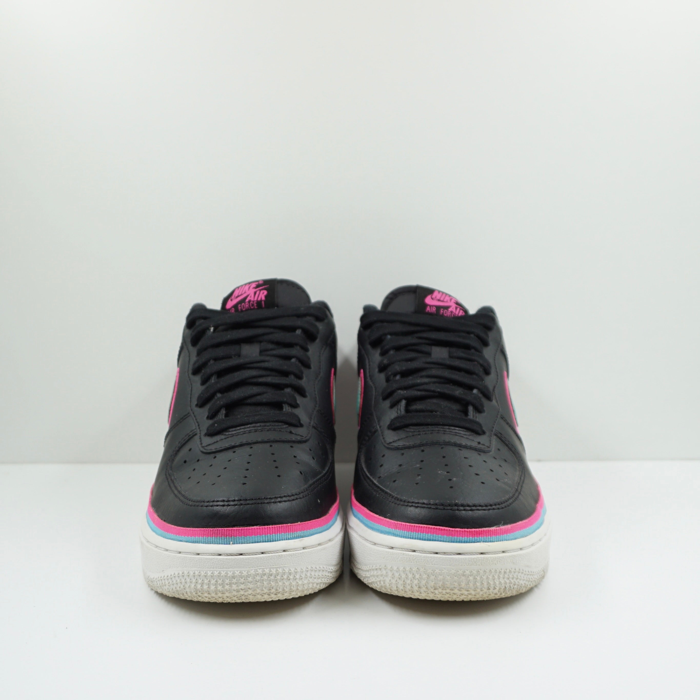 Nike Air Force 1 Low Sport NBA Black Blue Gale Laser Fuchsia