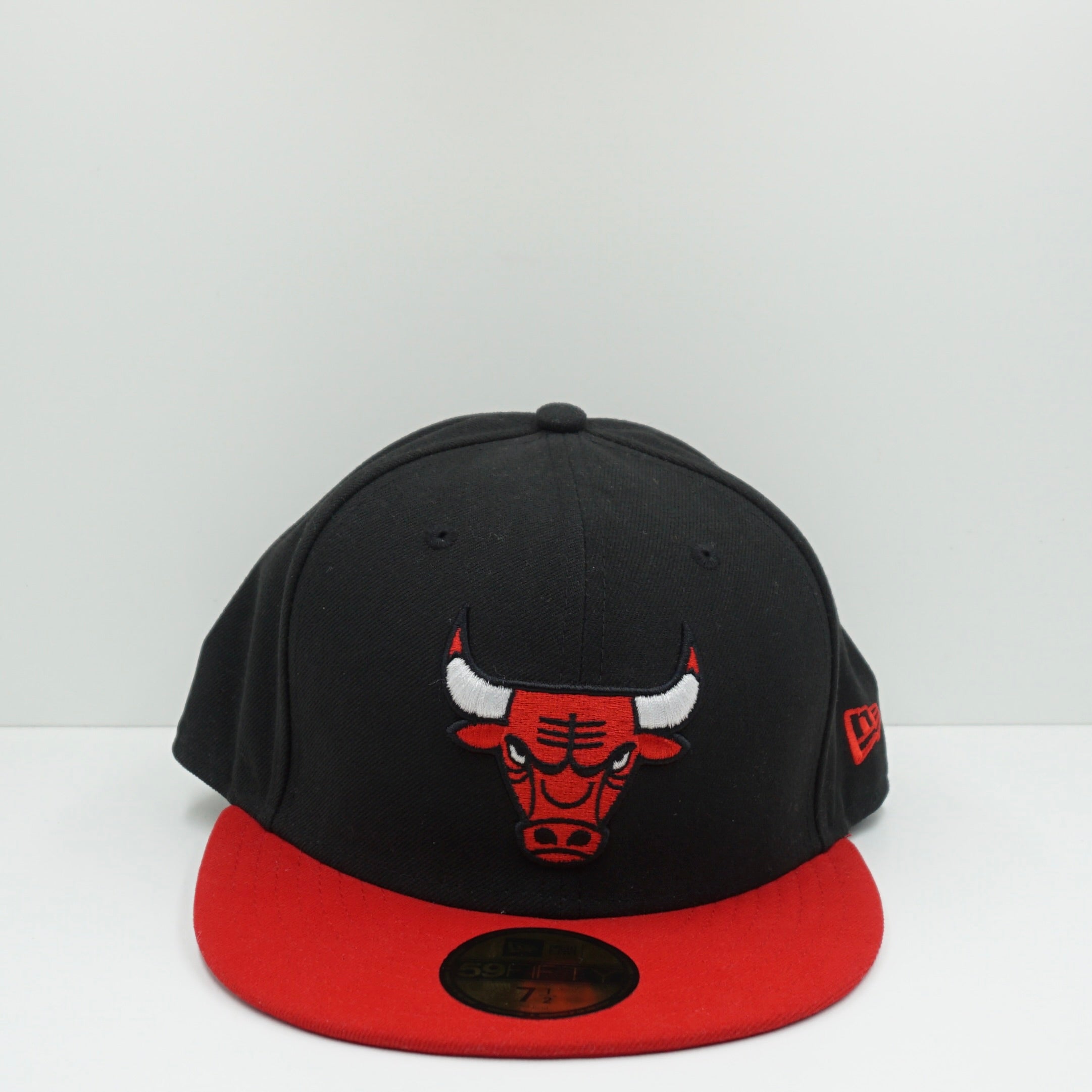 New Era Chicago Bulls Bull Logo Black Fitted Cap