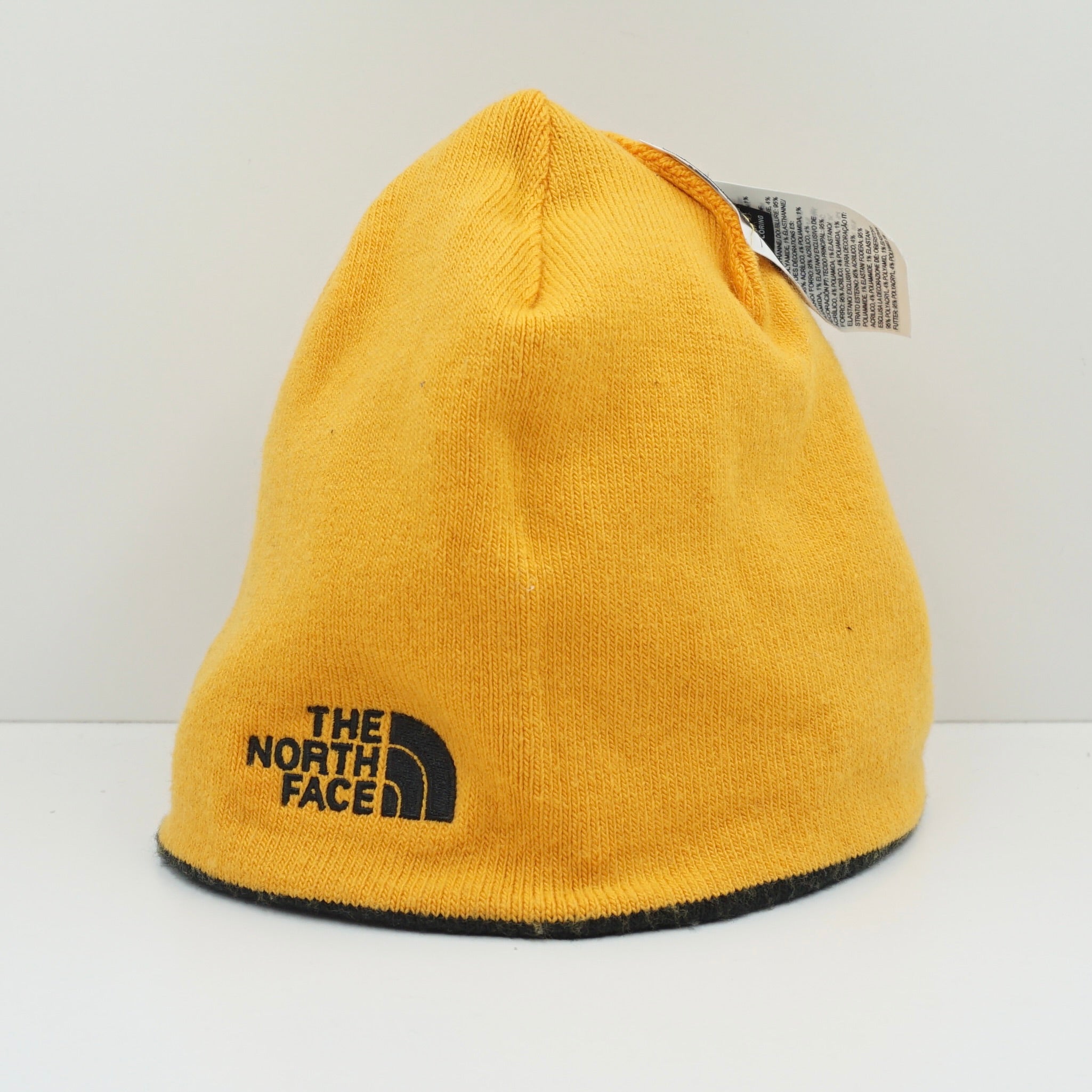 The North Face Black Yellow Beanie