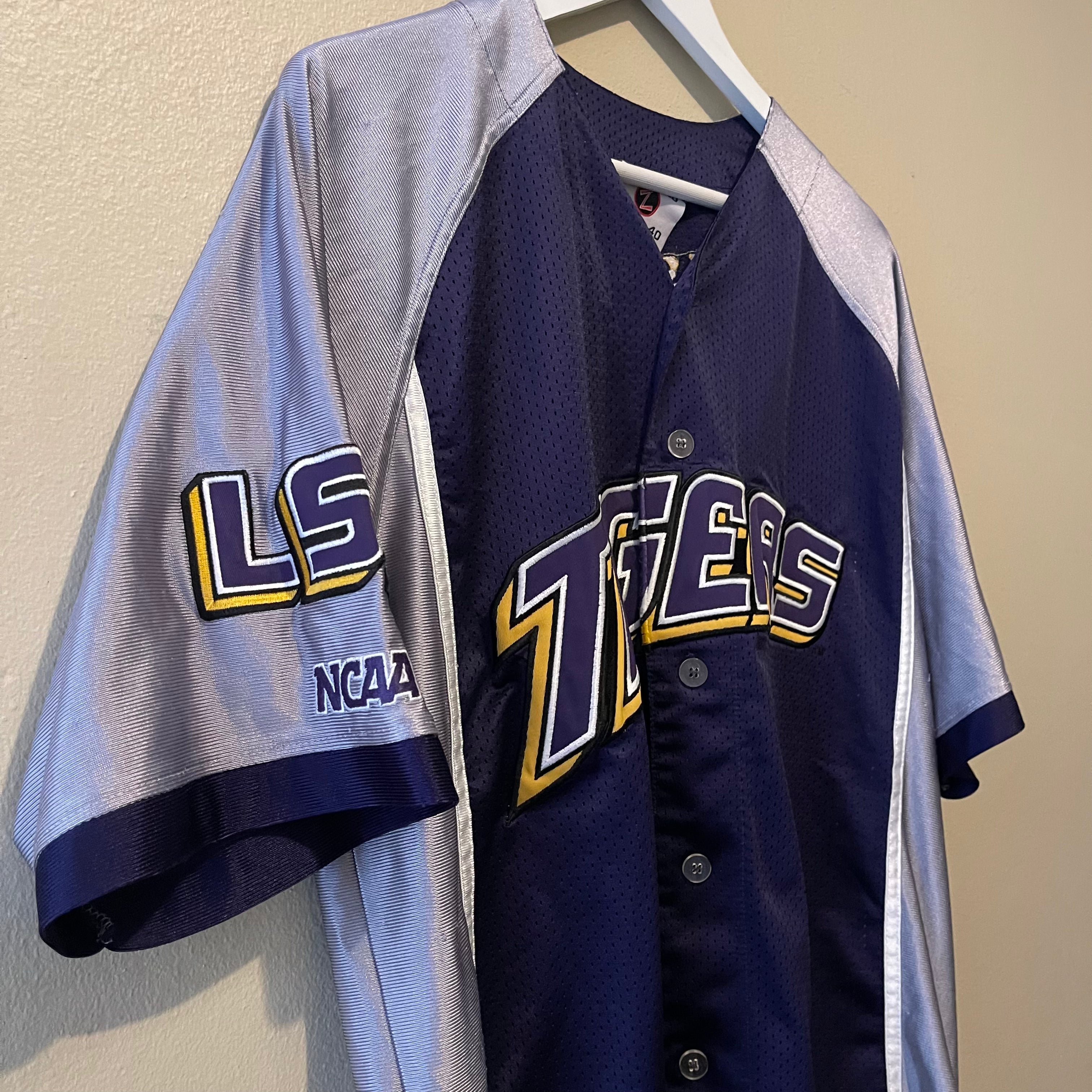 Zephyr Off Field LSU Tigers Baseball Jersey