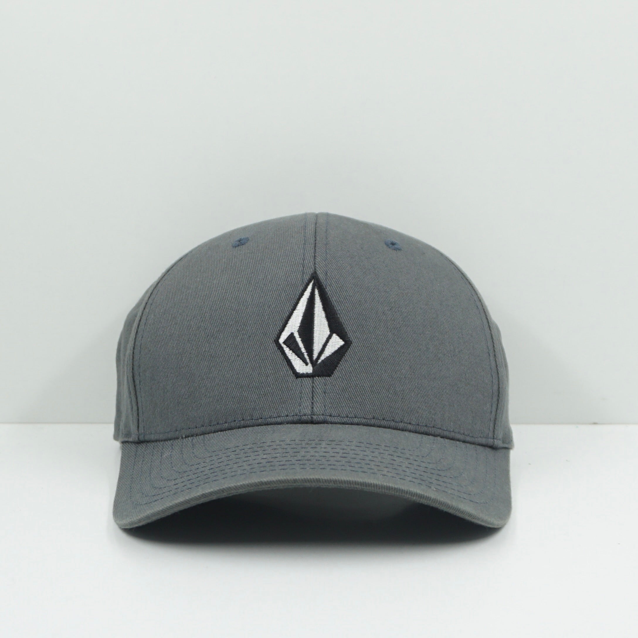 Volcom Logo Grey Flex Fit Cap