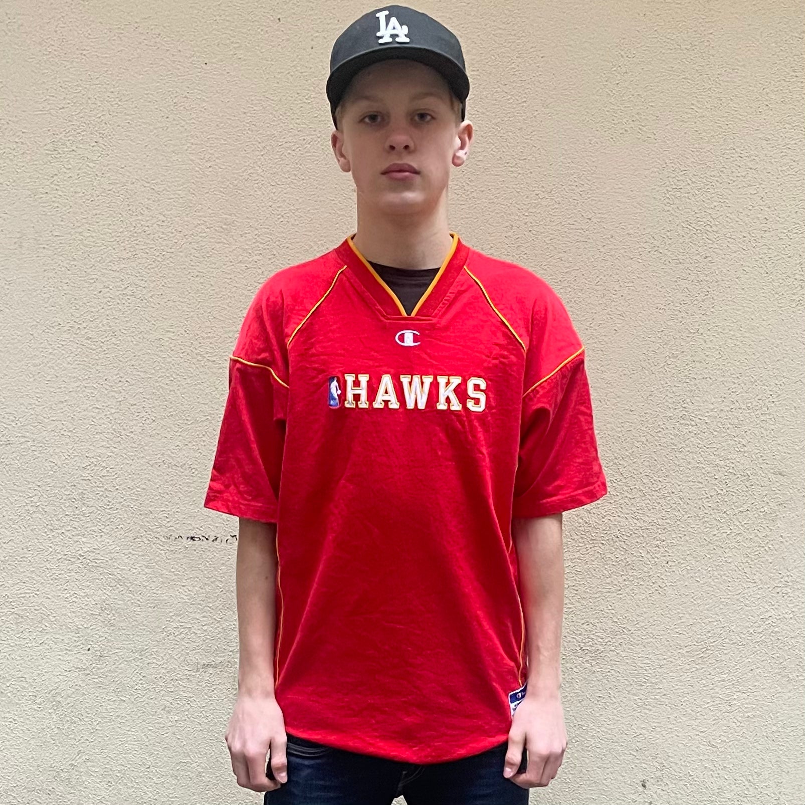 Champion Atlanta Hawks Red Tshirt (Youth)