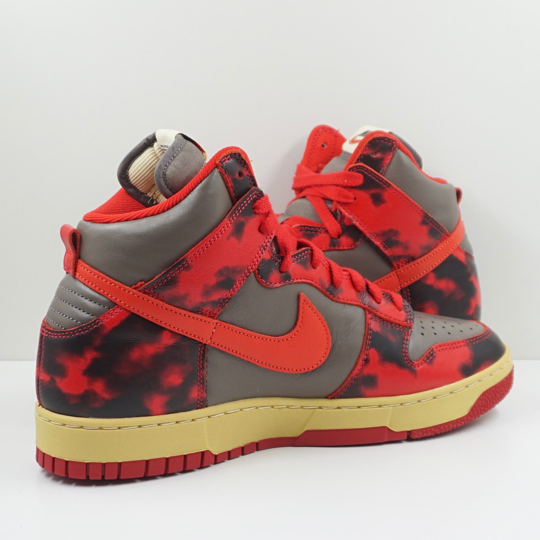Nike Dunk High 1985 Red Acid Wash