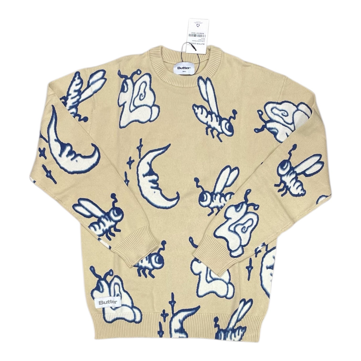 Butter Goods Critter Sand Knitted Sweatshirt