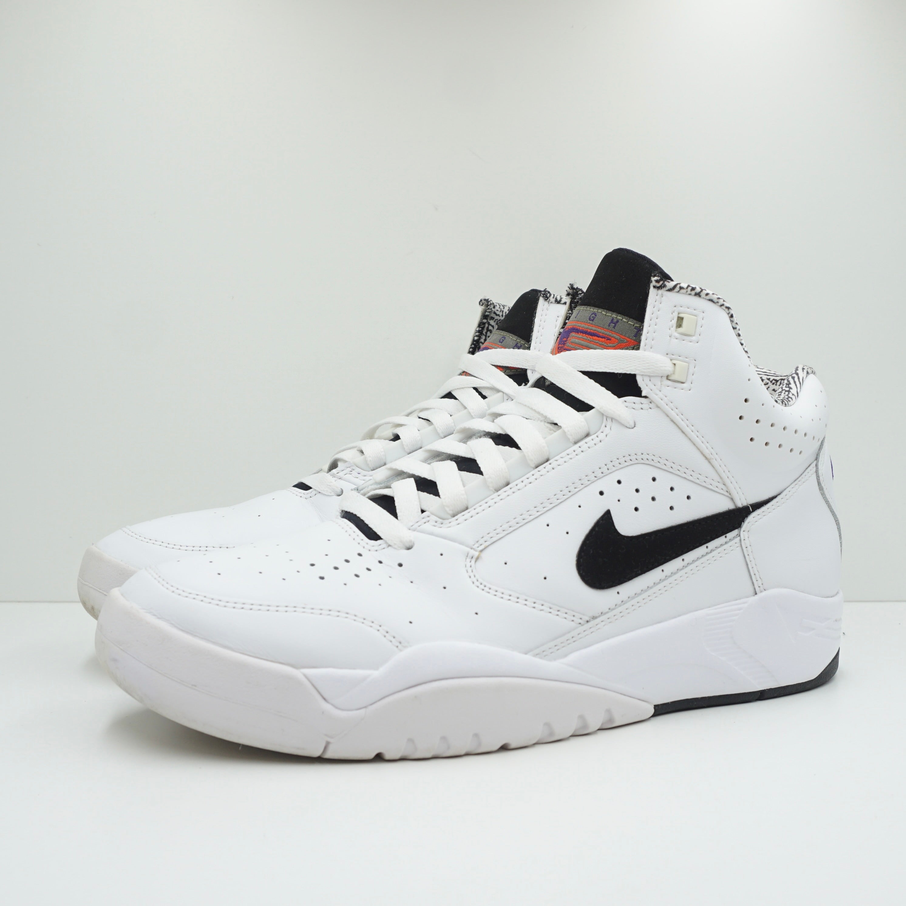 Nike Air Flight Lite II Mid White Black (2021)