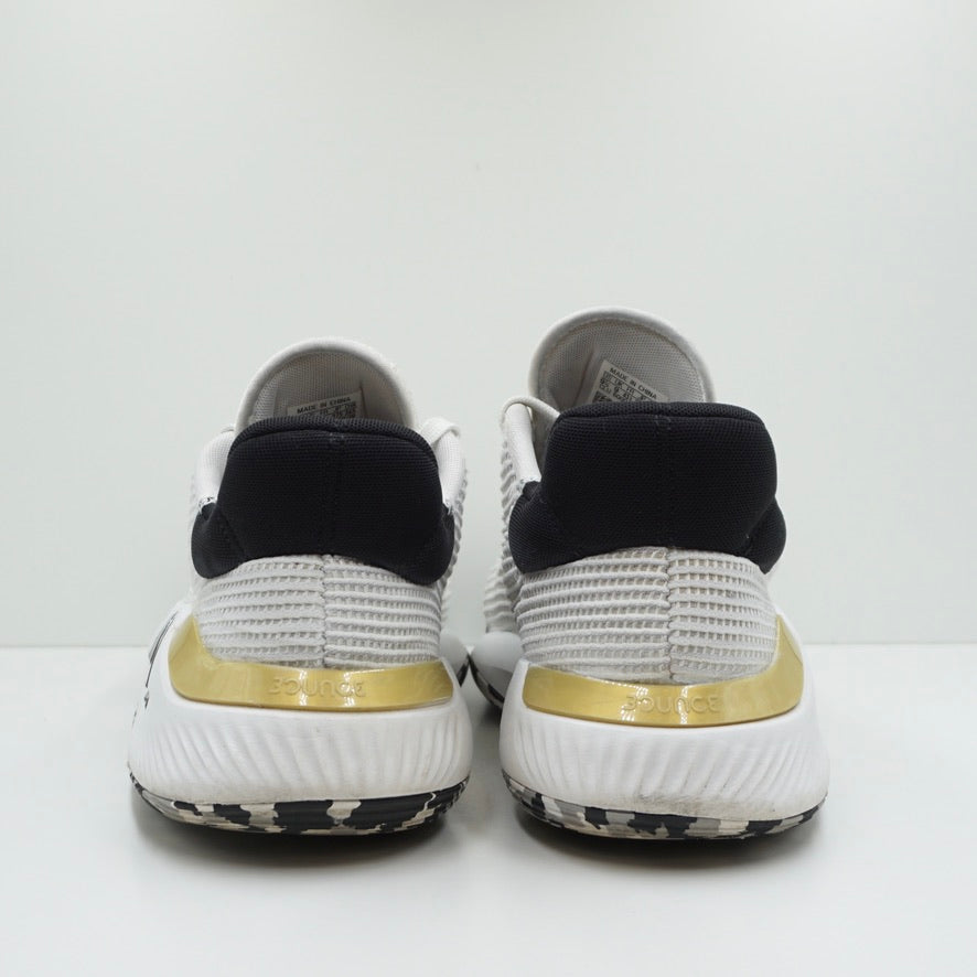 Adidas Pro Bounce 2019 Low White Black Gold