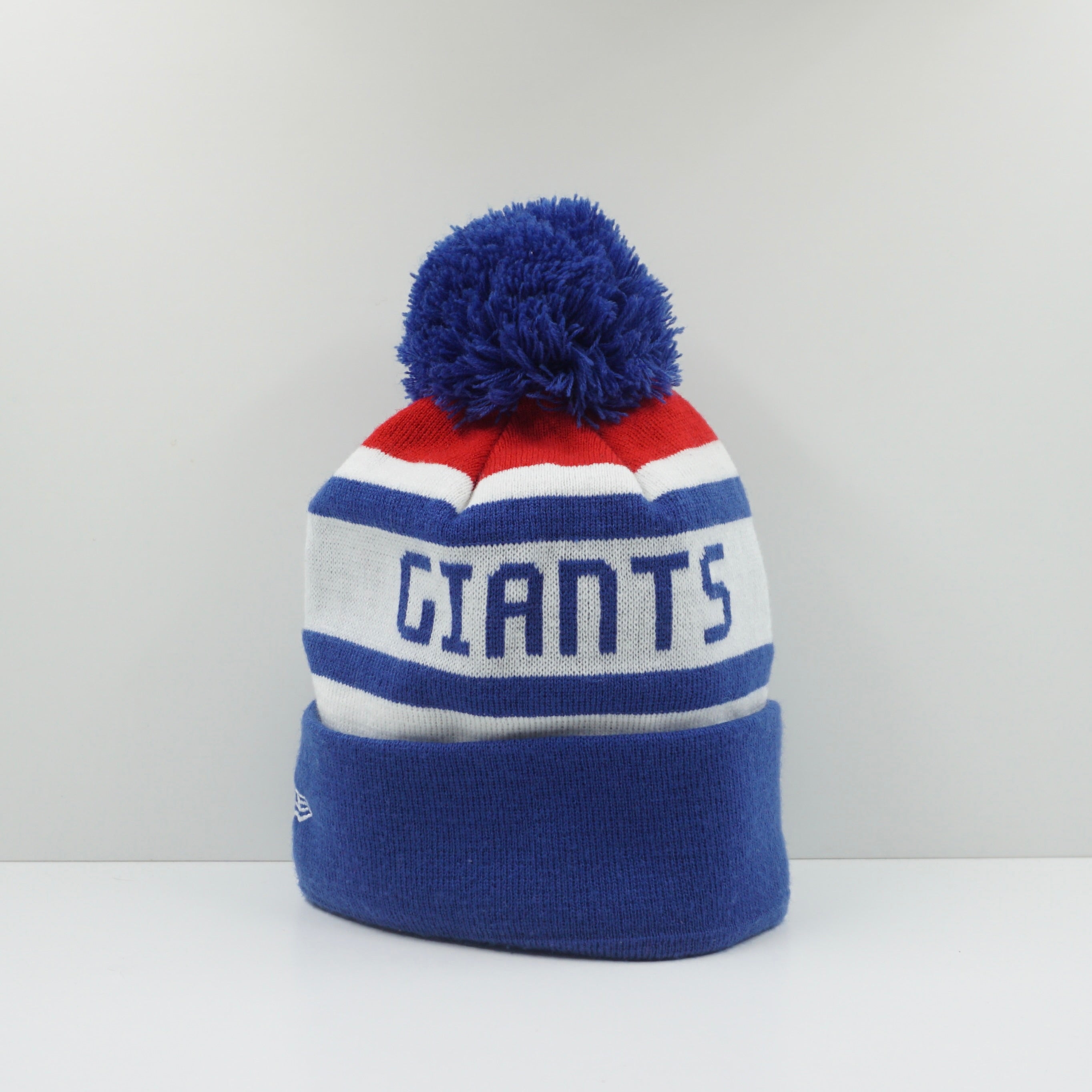 New Era New York Giants Bobble Top Beanie