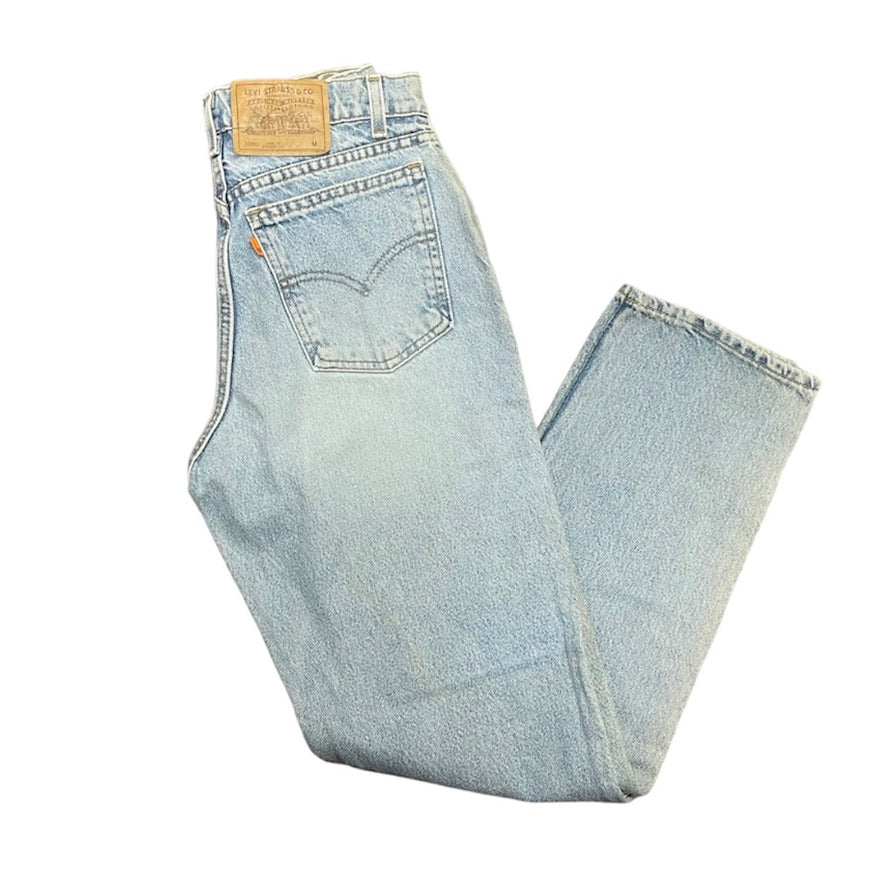 Vintage Levis Blue Loose Fit Jeans (W28)