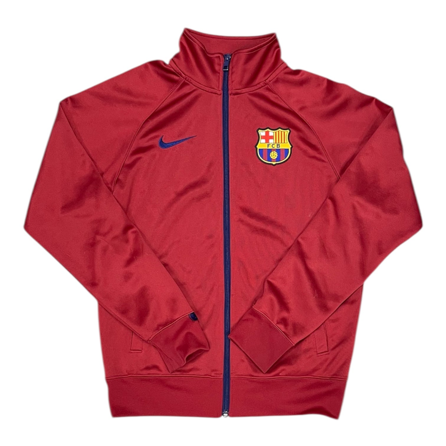 Nike FC Barcelona Red Core Football Track Top