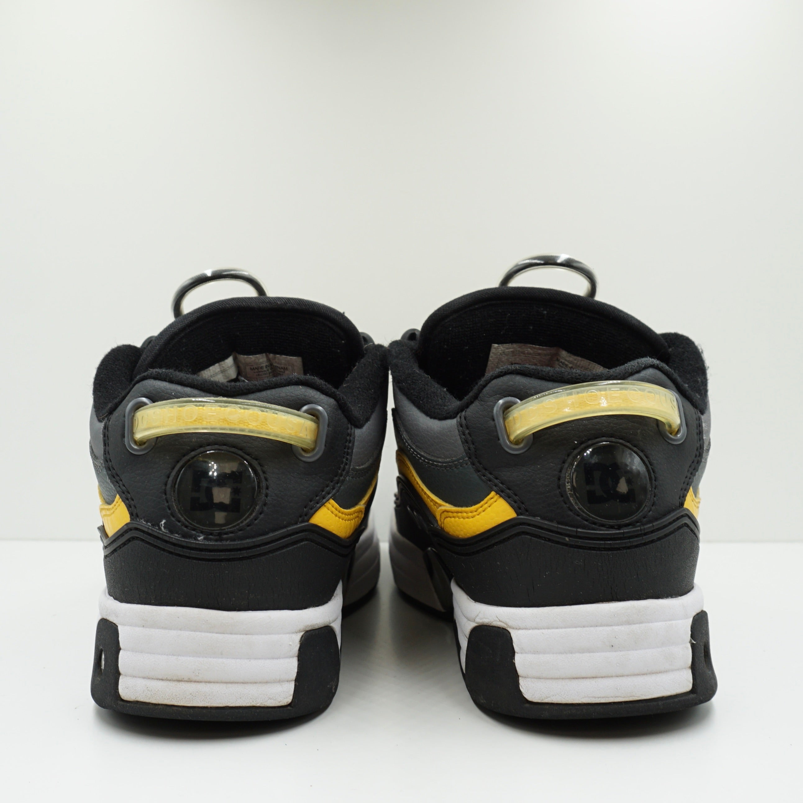 DC Shoes Legacy OG Shoes Black Yellow