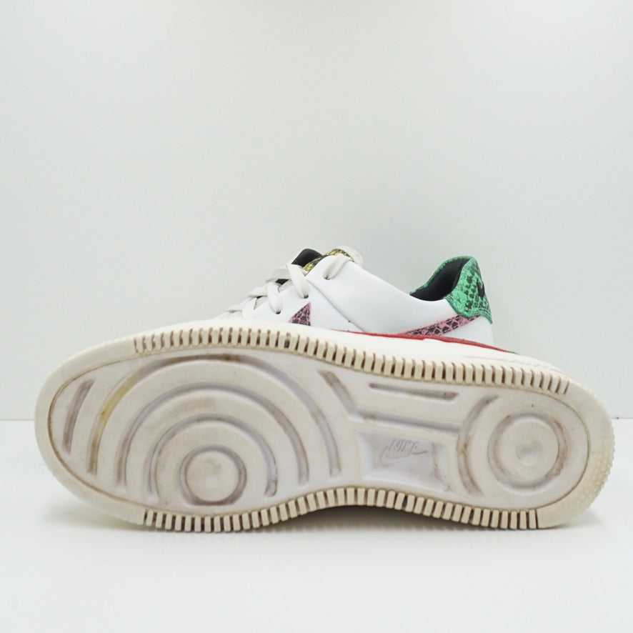 Nike Air Force 1 Sage Low Premium Snake White (W)