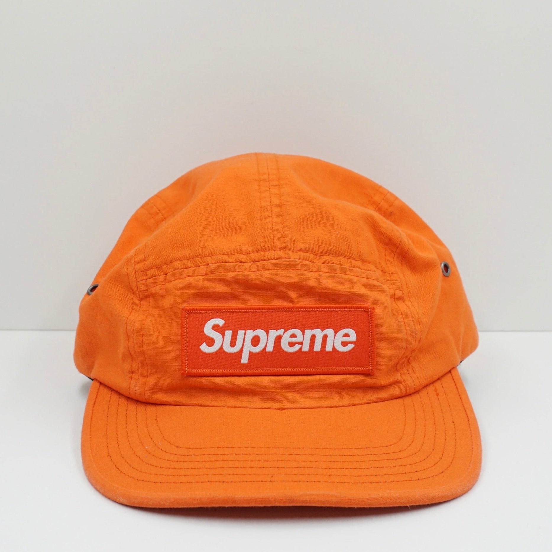 Supreme Metal D-Ring Camp Cap Orange
