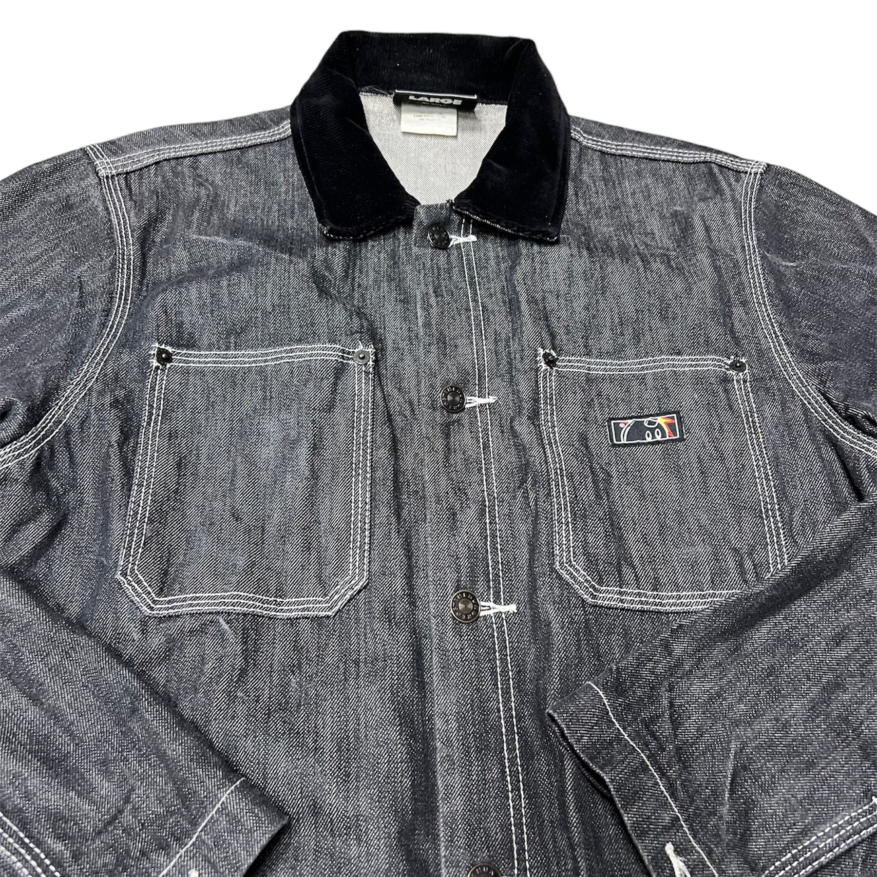 The Hundreds Black Denim Jacket