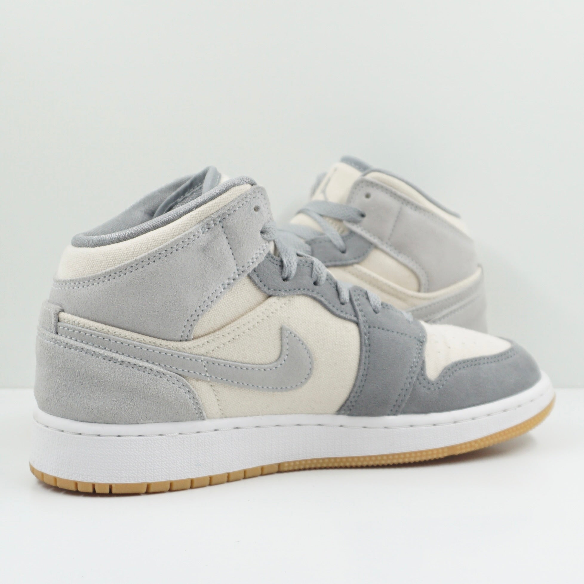 Jordan 1 Mid SE Coconut Milk Particle Grey (GS)