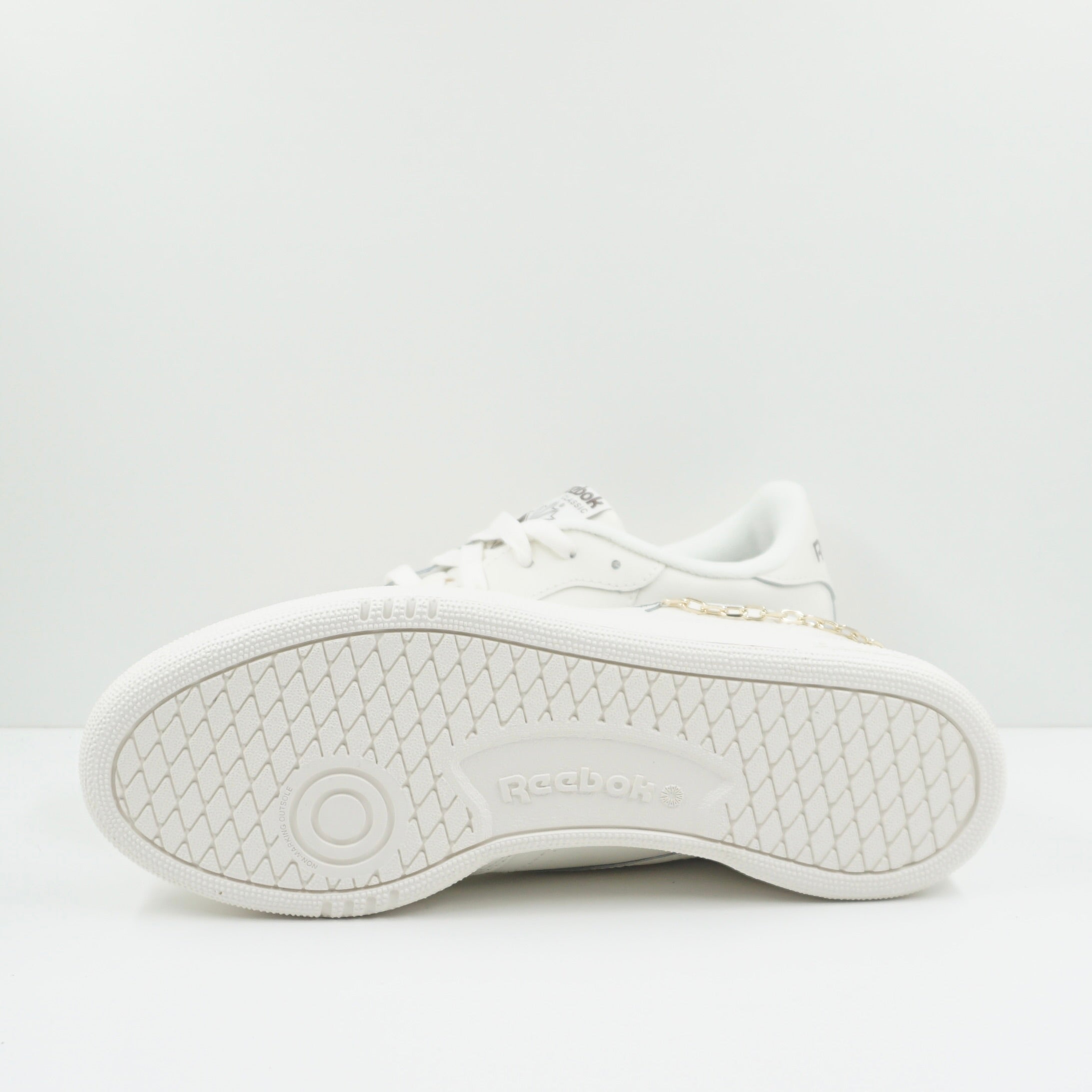 Reebok Club C 85 Chalk Mahogany Gold
