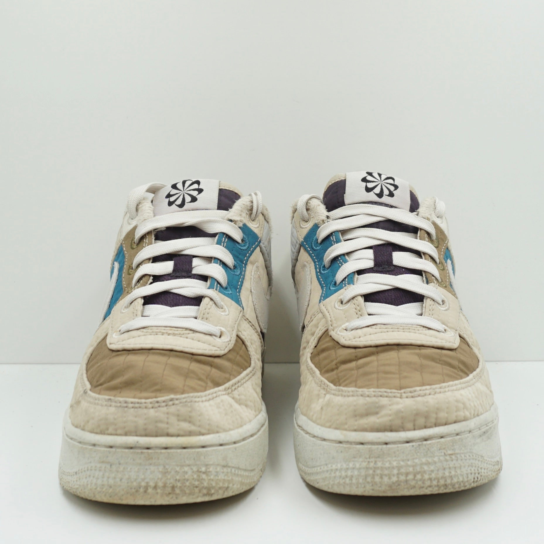 Nike Air Force 1 '07 LX Low Toasty Brown Kelp Sail Rattan Cave Purple