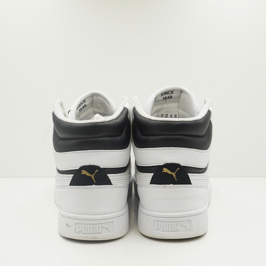 Puma Shuffle Mid White Black