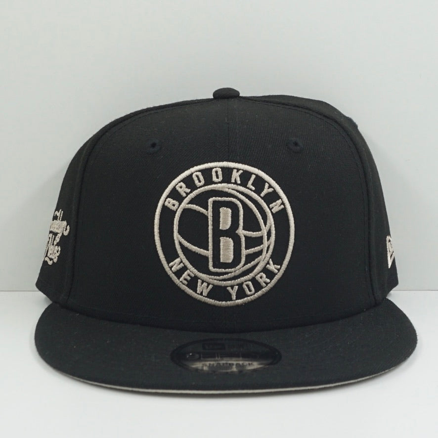 New Era Brooklyn Nets Logo Snapback Cap