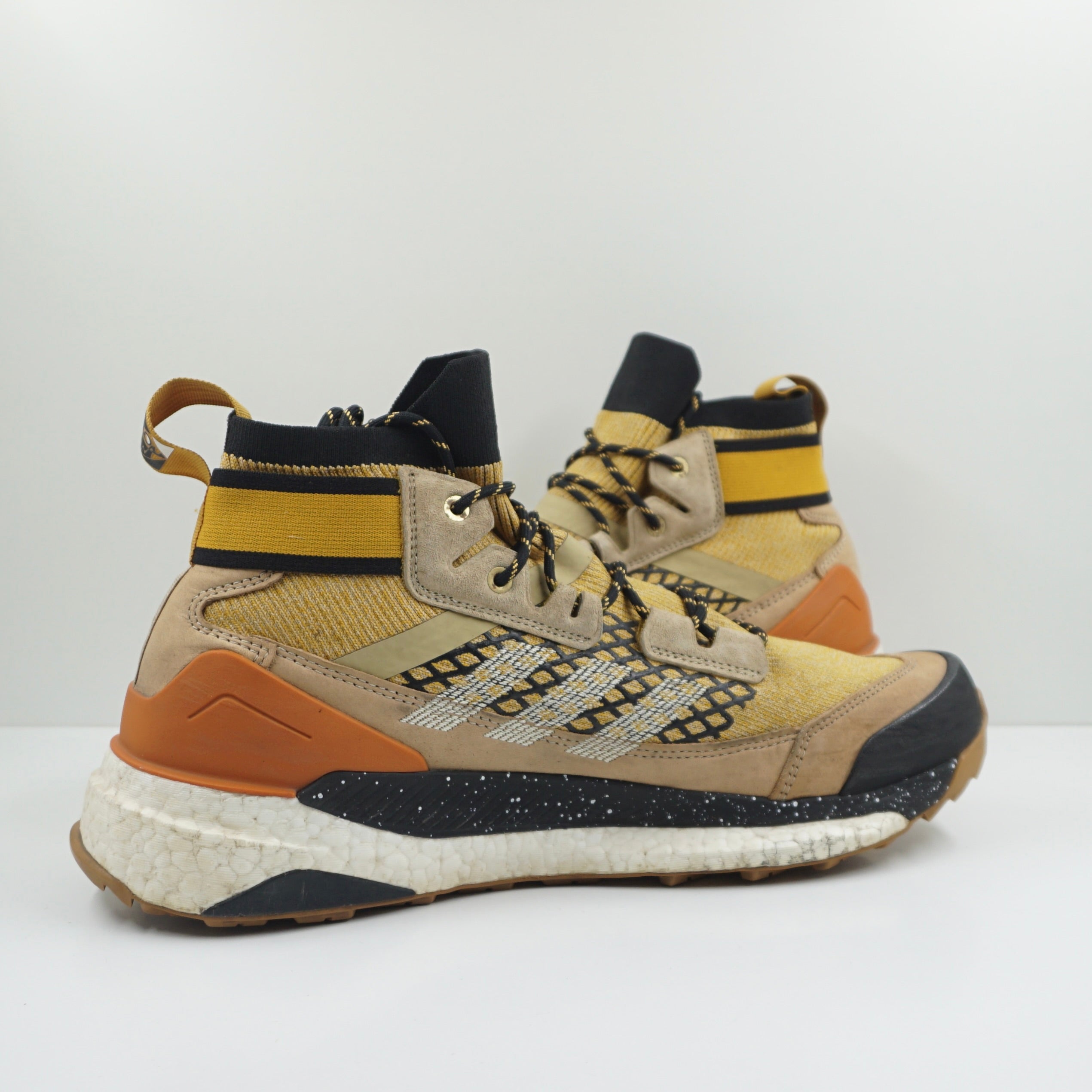 Adidas Terrex Free Hiker Blue Legacy Gold Speckled