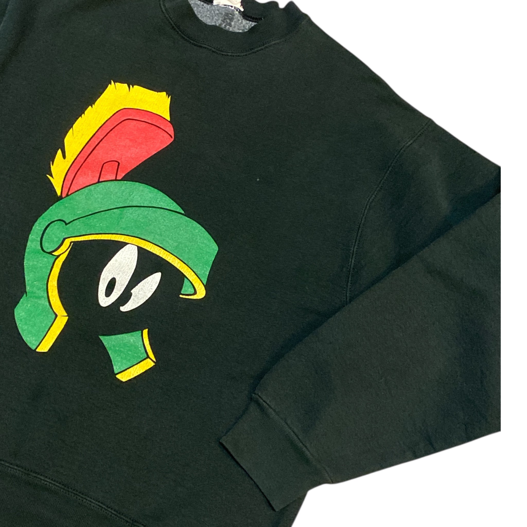 Vintage Marvin The Martian Black Sweatshirt