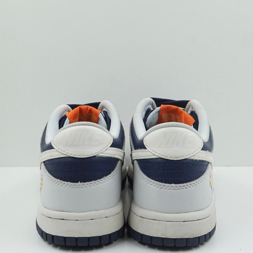 Nike Dunk Low UV Reactive Photon Dust Midnight Navy (GS)