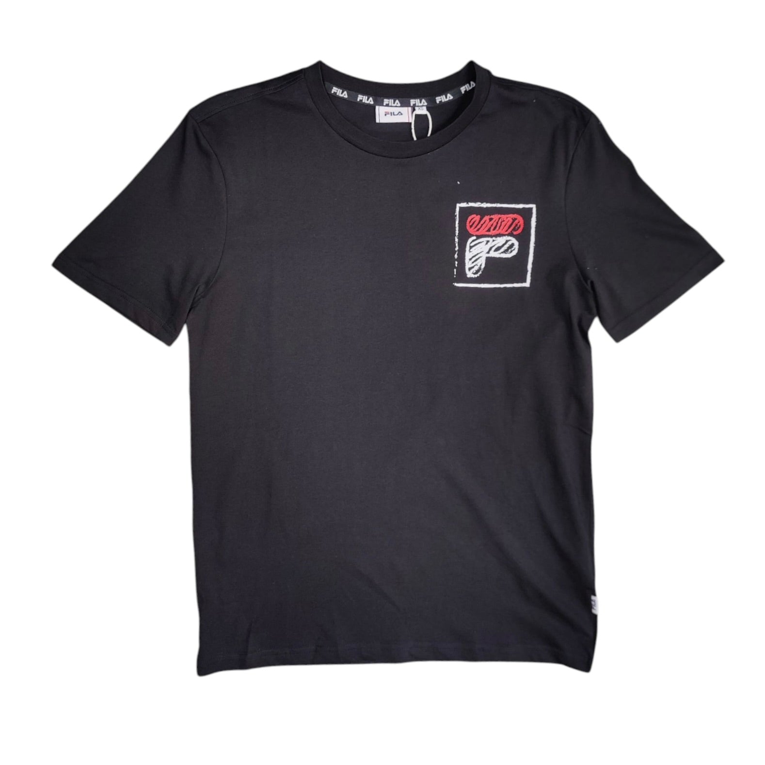 Fila Luton Black Graphic Tshirt