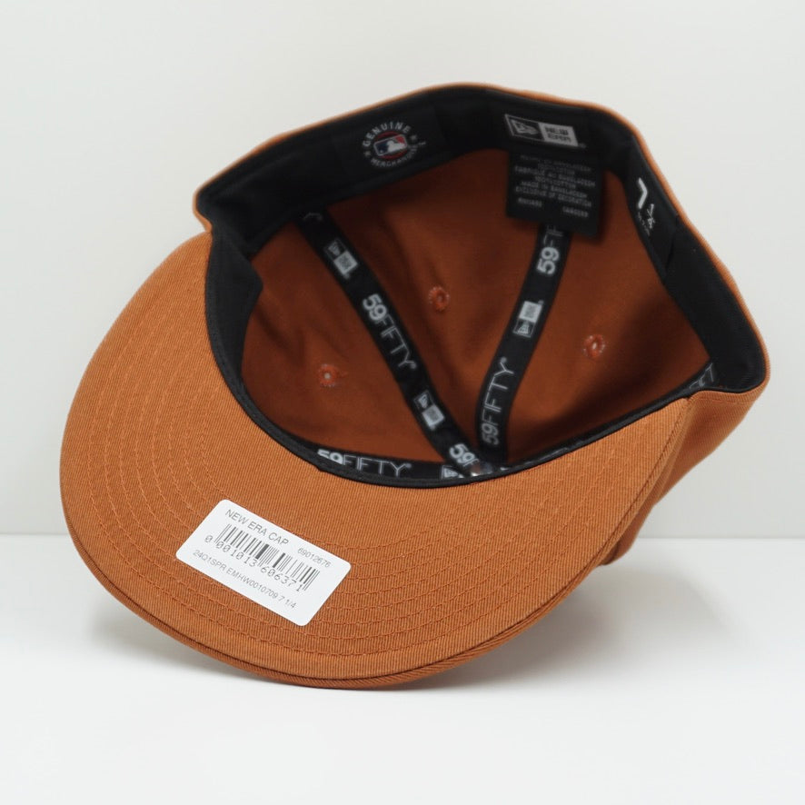 New Era New York Yankees Brown/Orange Fitted Cap