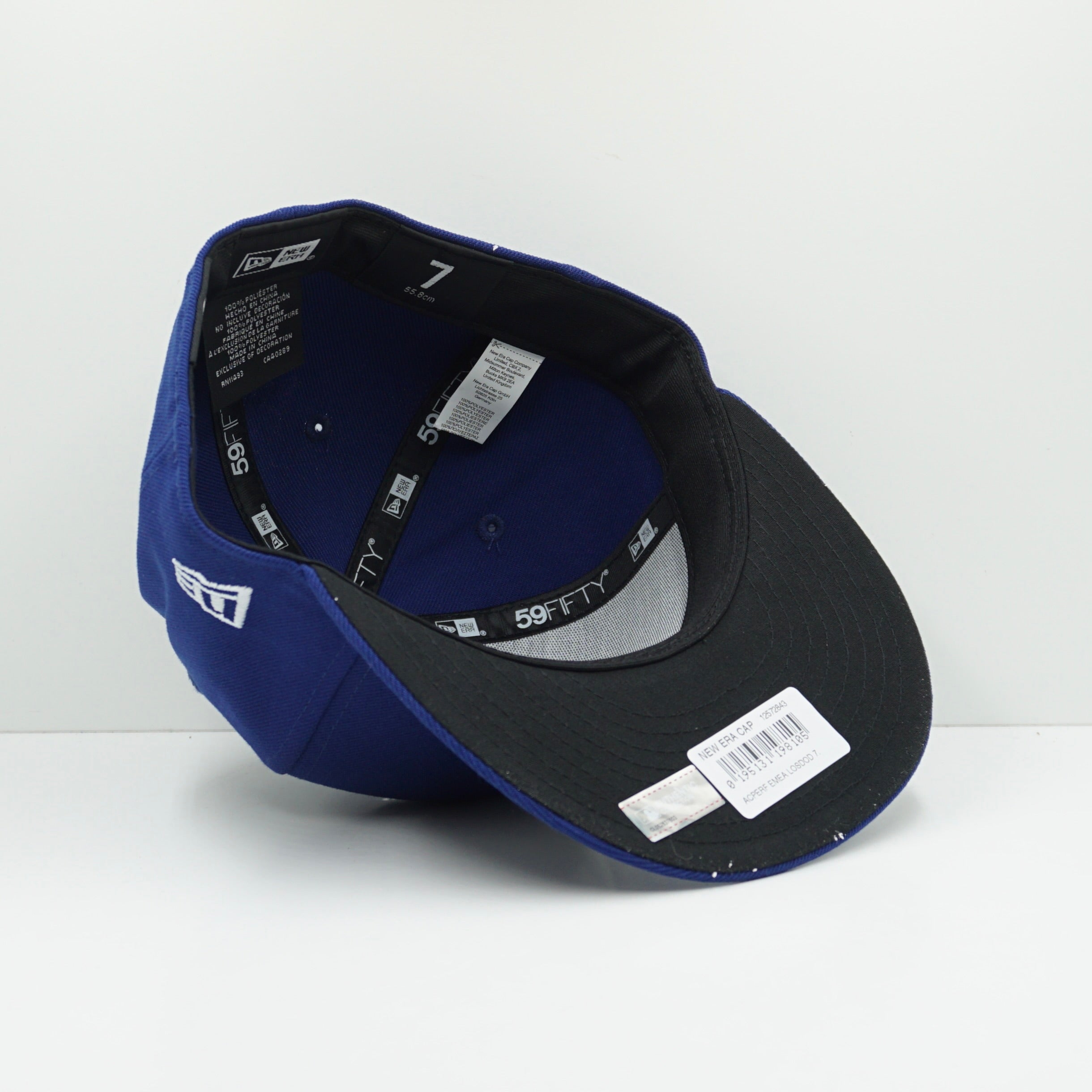 New Era Los Angeles Dodgers Blue Fitted Cap