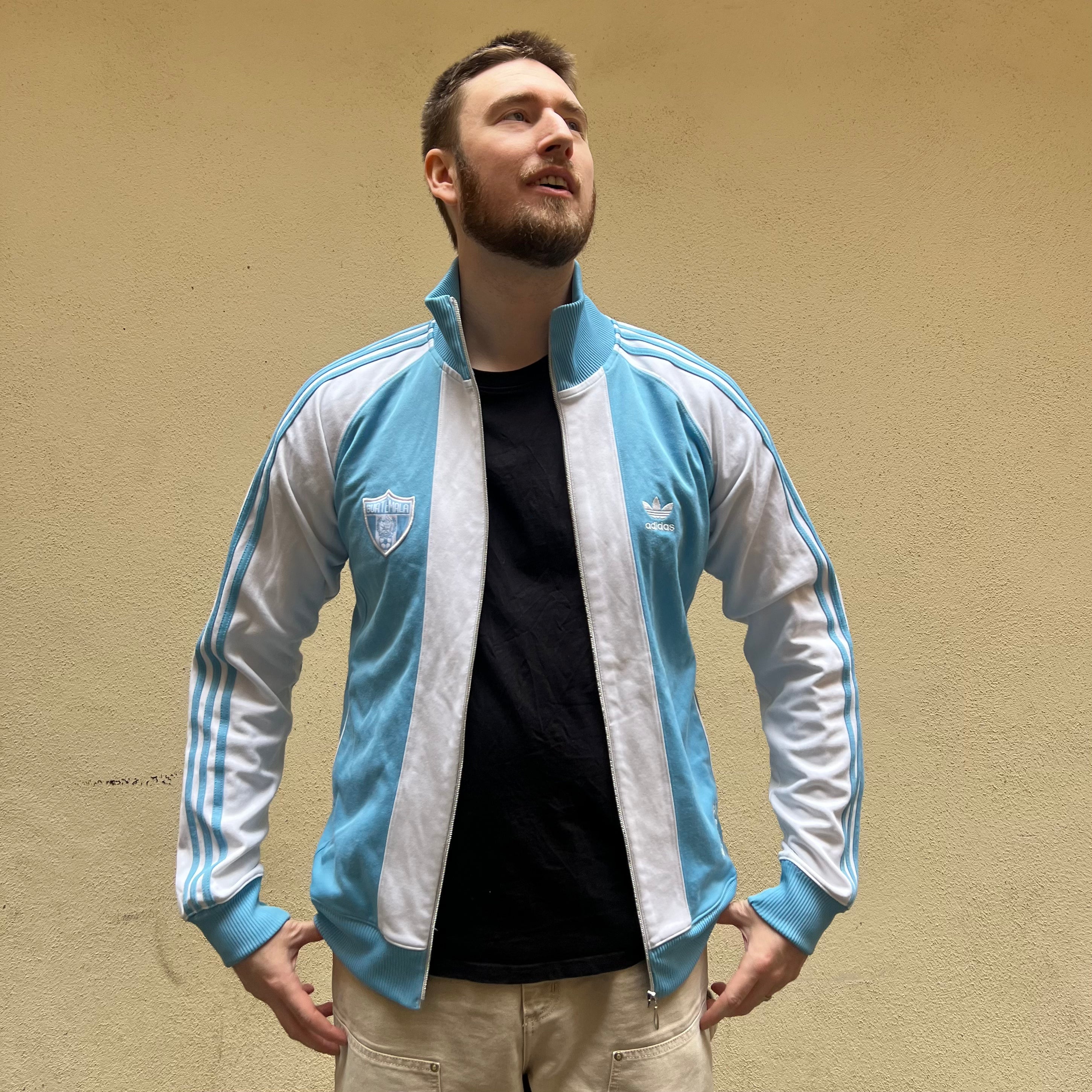 Adidas Guatemala Blue White Track Jacket