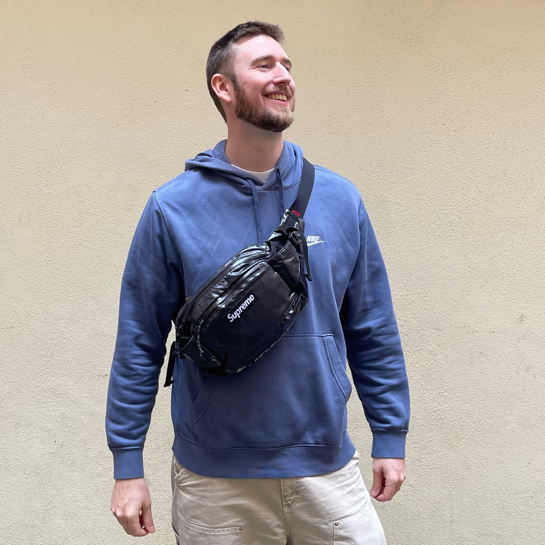 Supreme Waist Bag Black FW17