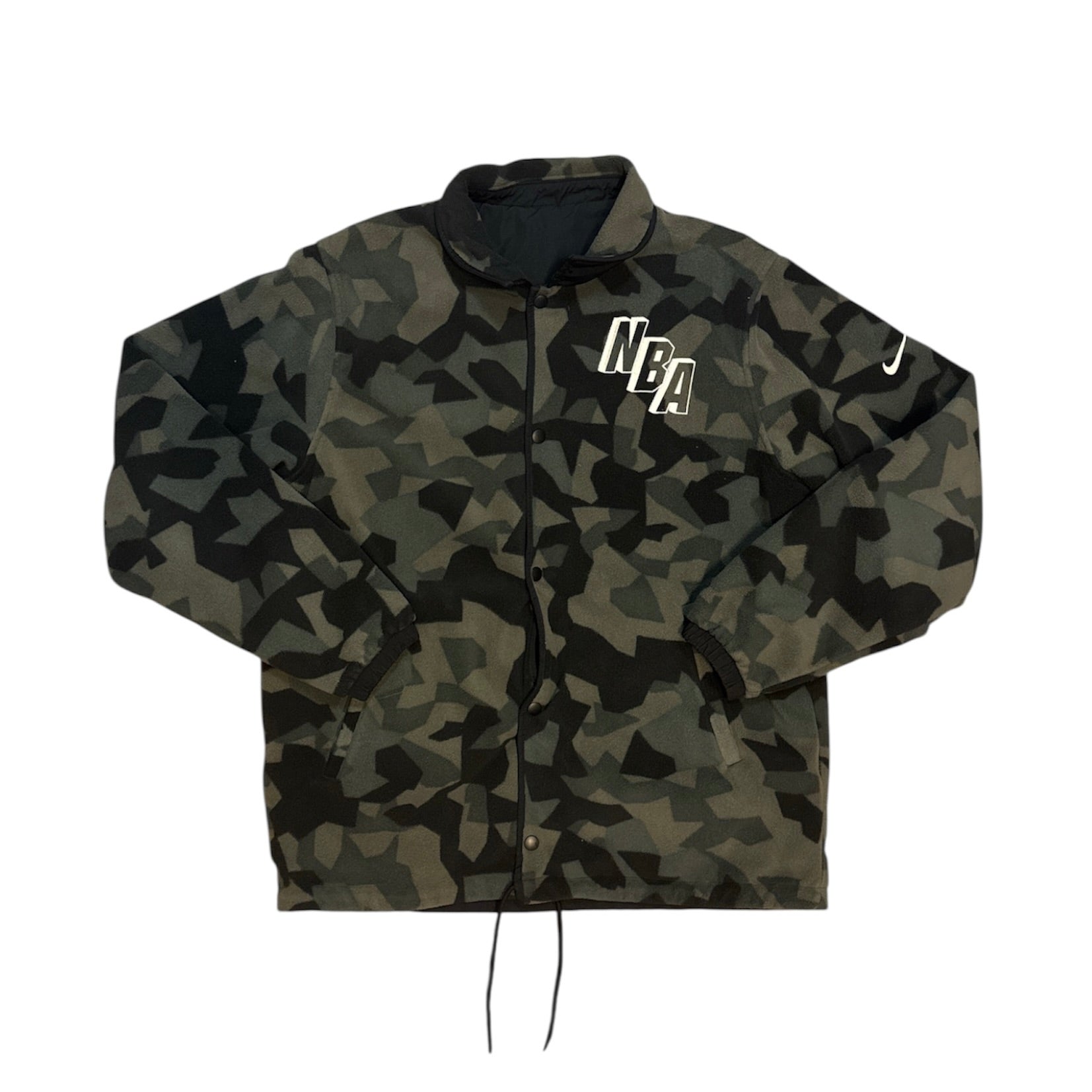 Nike NBA Team 31 Courtside Black Camo Reversible Jacket