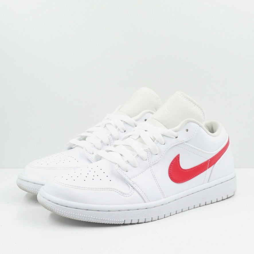 Jordan 1 Low White University Red (W)