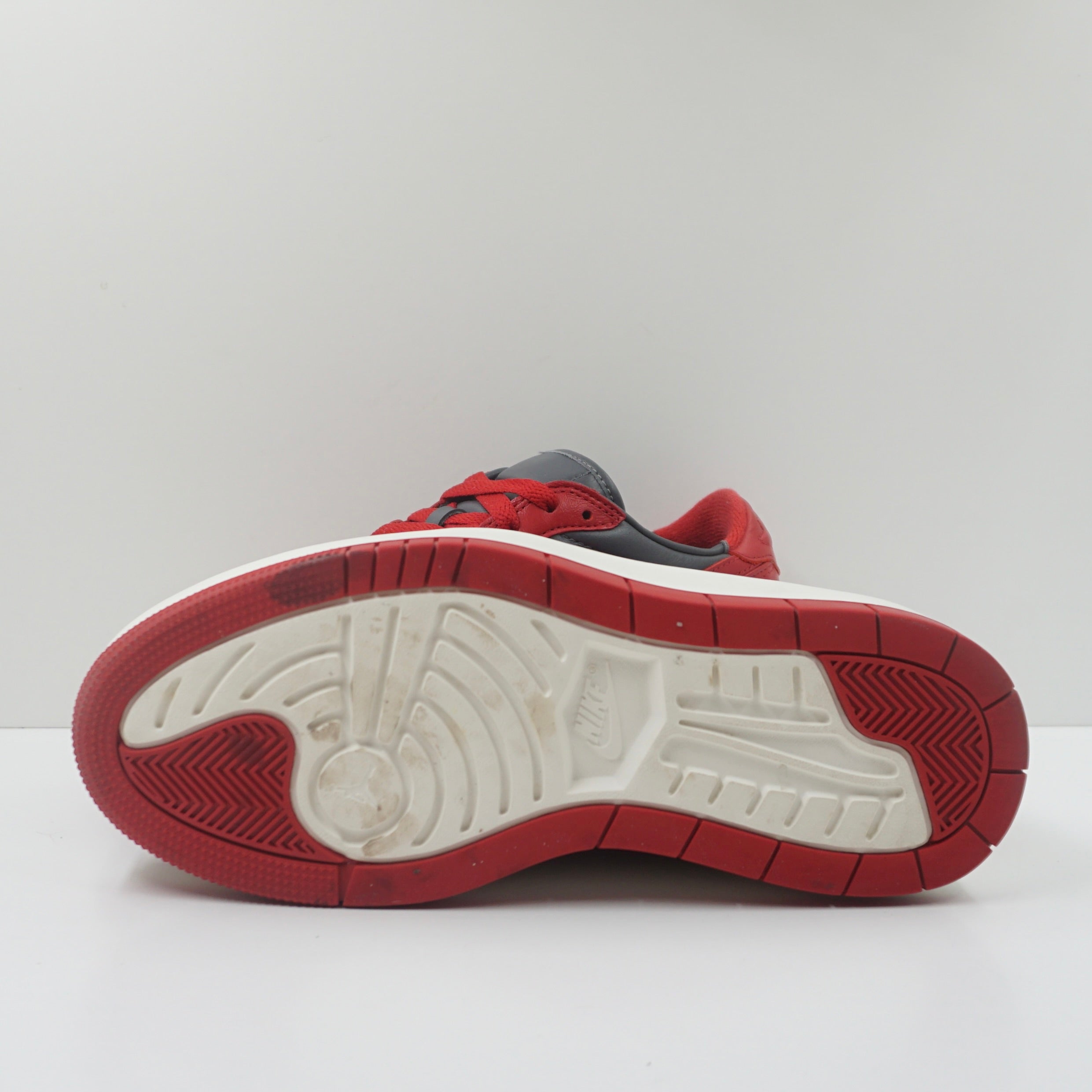 Jordan 1 Elevate Low Dark Grey Varsity Red (W)