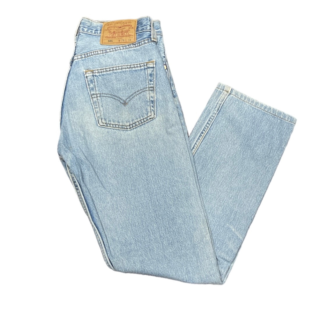Vintage Levis 501 Blue Jeans (W28/L34)(W)