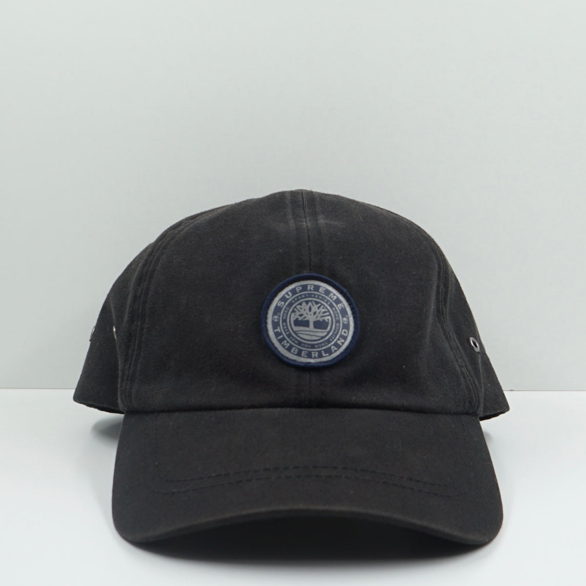 Supreme x Timberland FW21 6-Panel Black Adjustable Cap