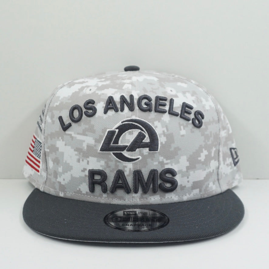 New Era Los Angeles Rams Salute To Service Snapback Cap