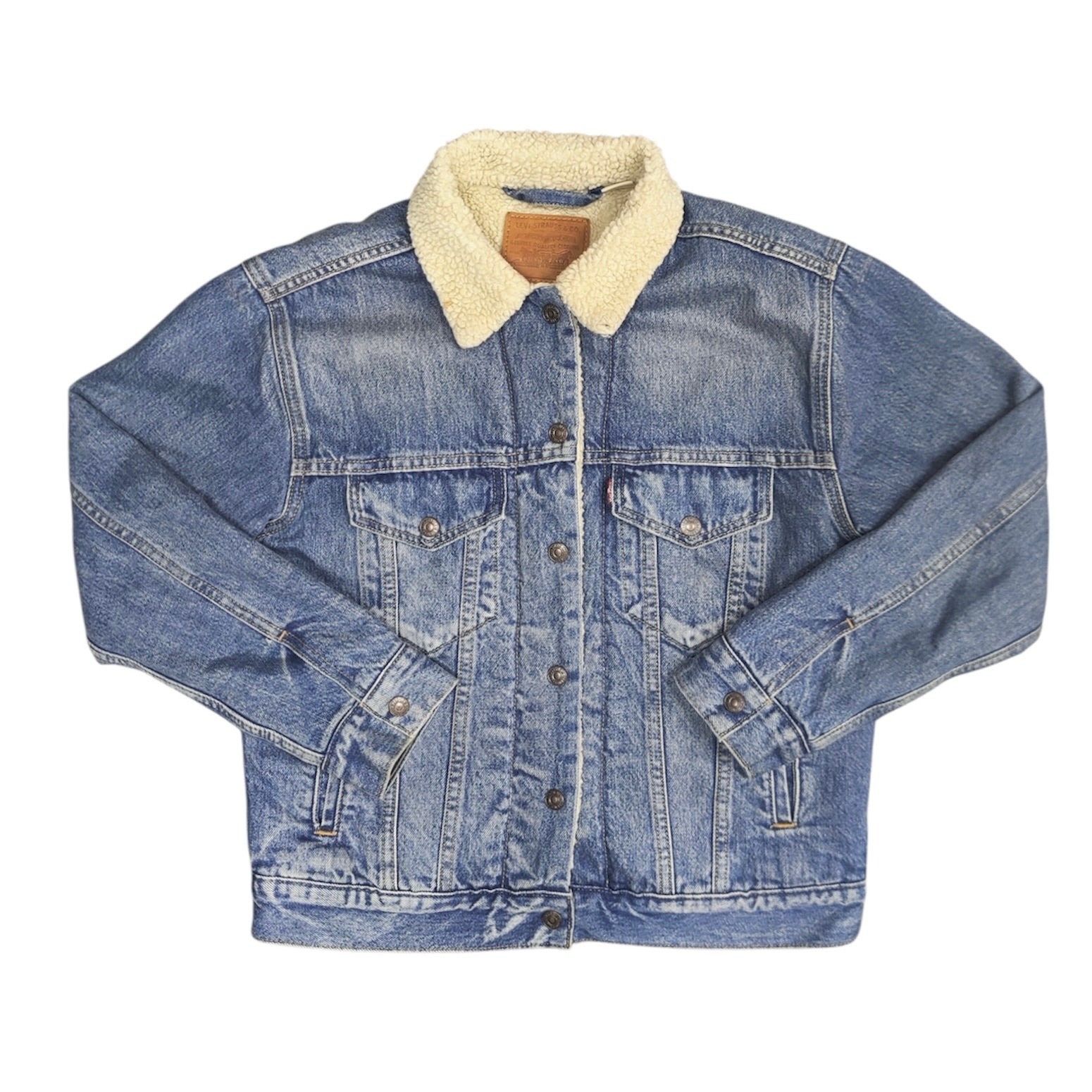 Levis Sherpa Lined Denim Jacket (W)