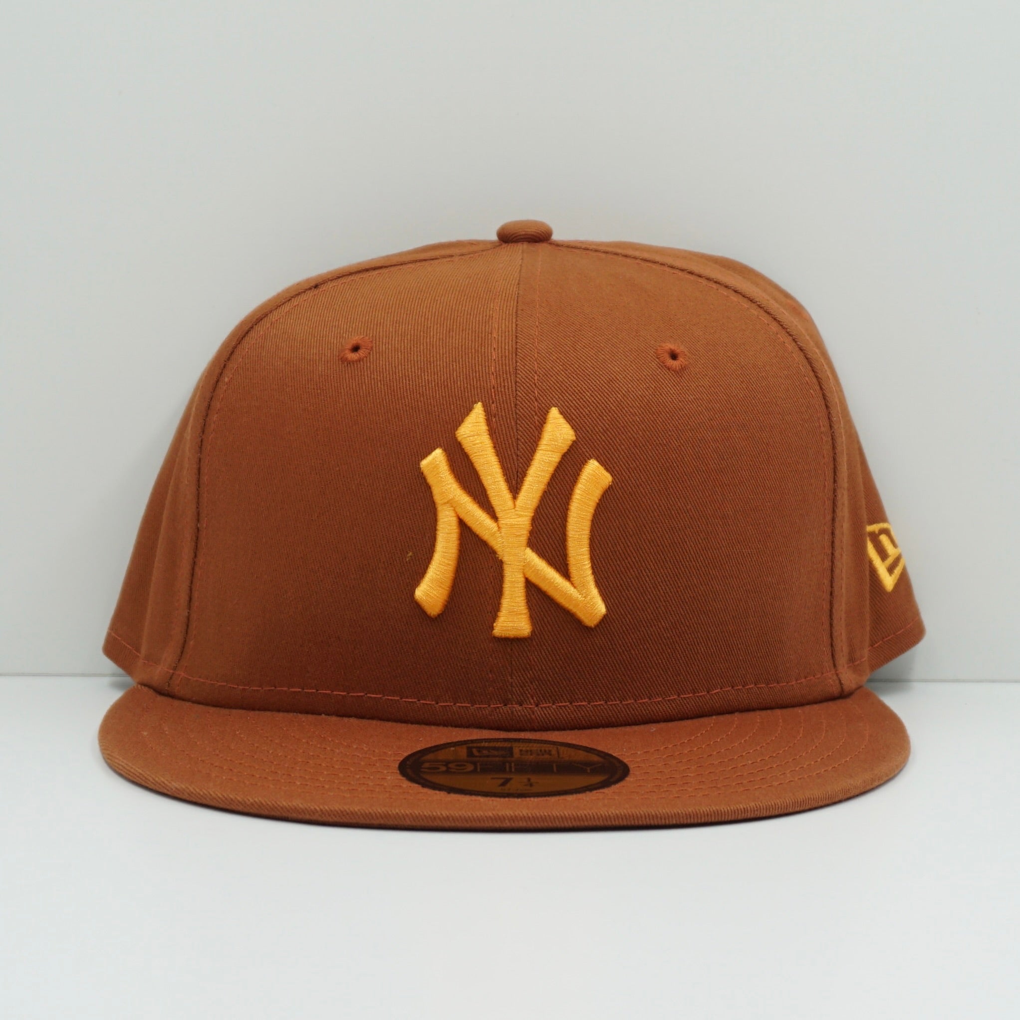 New Era New York Yankees Brown/Orange Fitted Cap