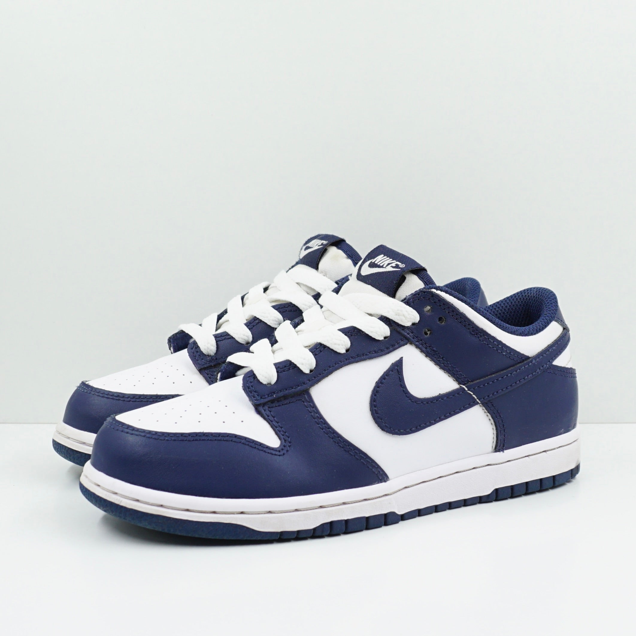 Nike Dunk Low White Midnight Navy (PS)