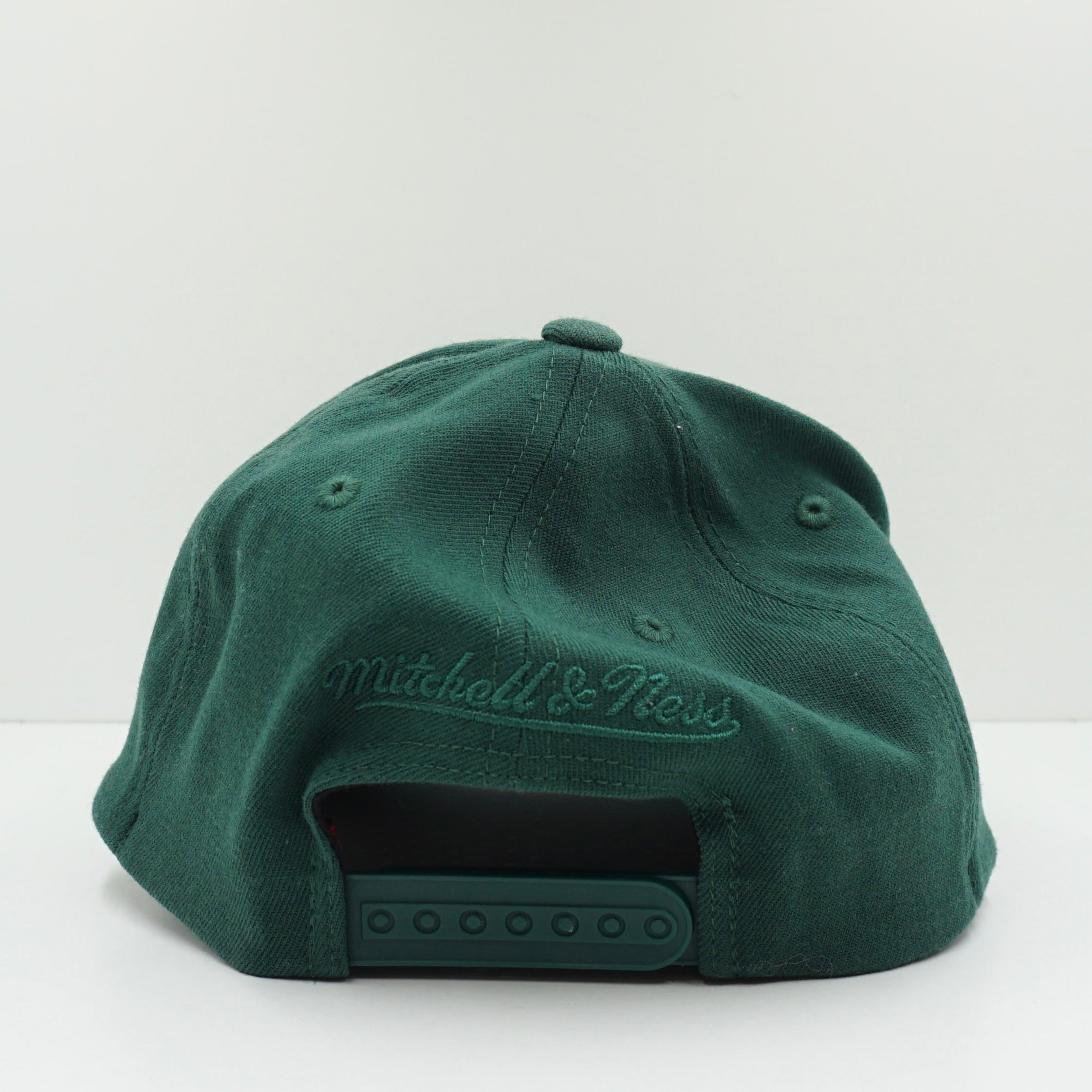 Mitchell & Ness Green Snapback Cap