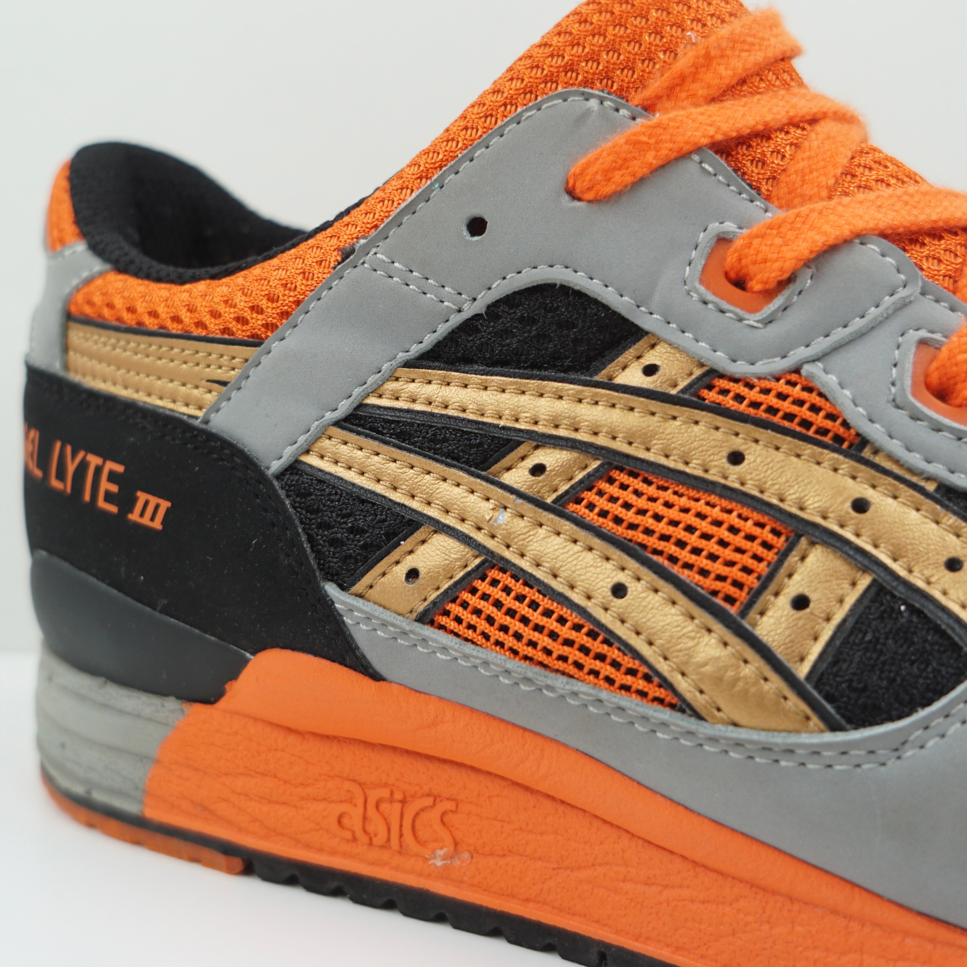 Asics Gel-Lyte III Black Orange Bronze