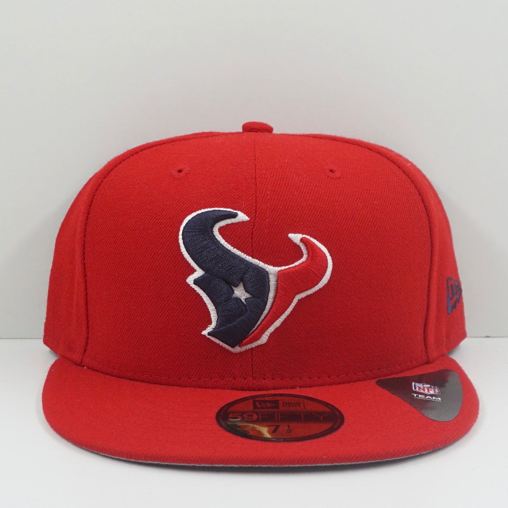 New Era Houston Texans Red Fitted Cap