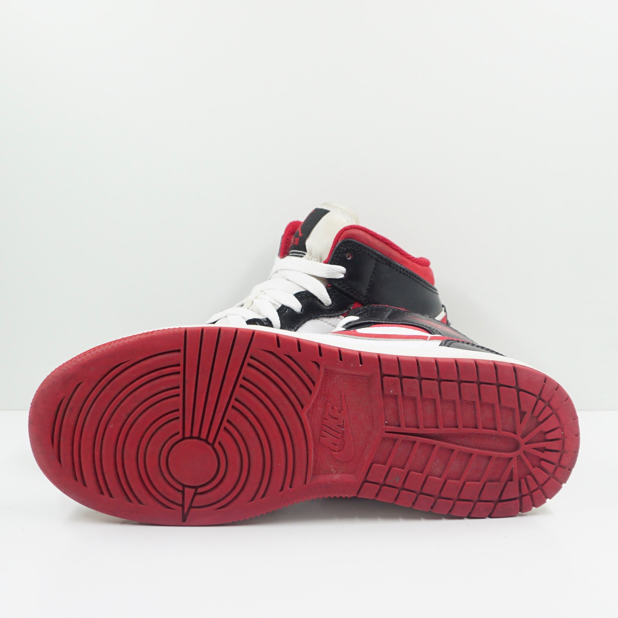 Jordan 1 Mid Black Gym Red (GS)