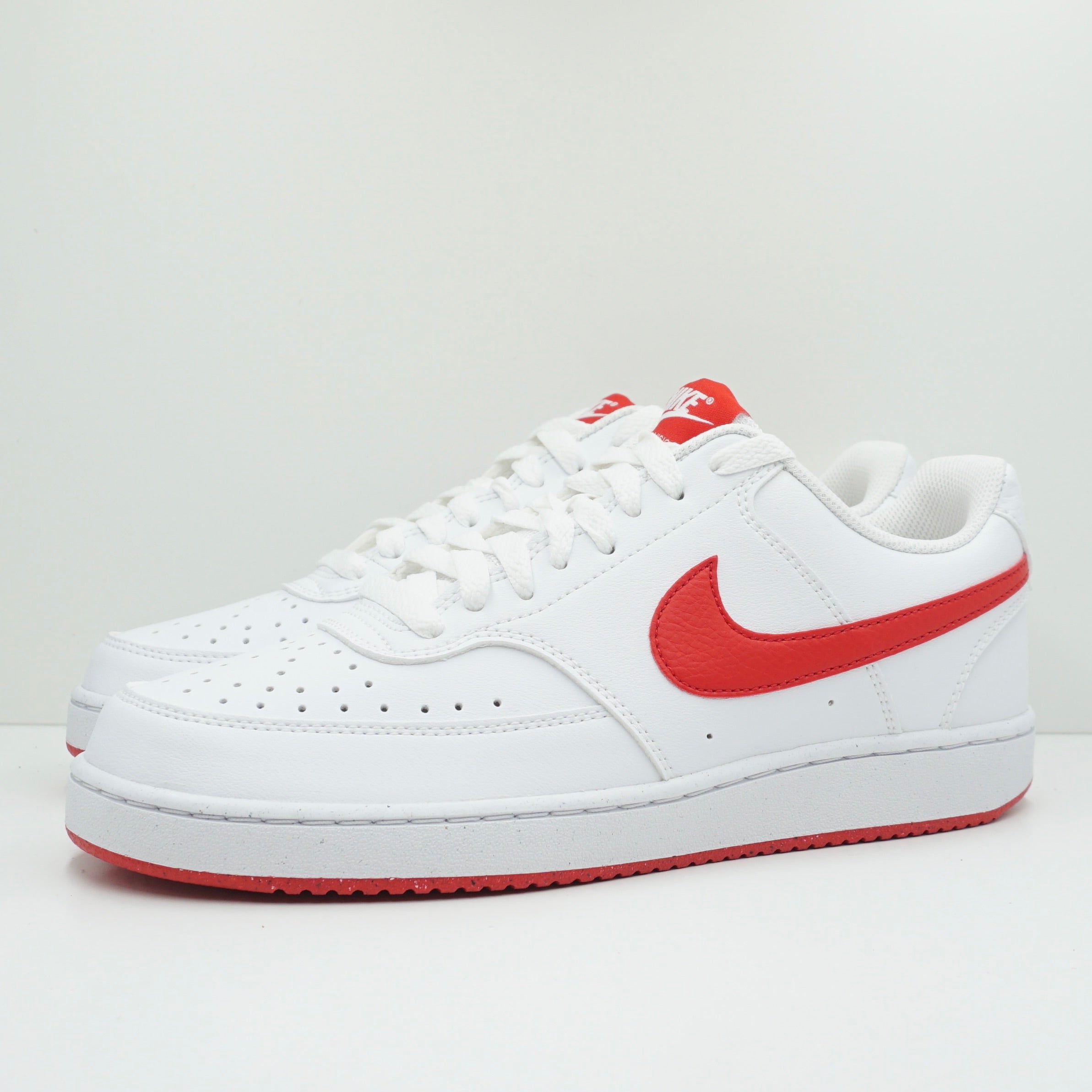 Nike Court Vision Low Next Nature White Red