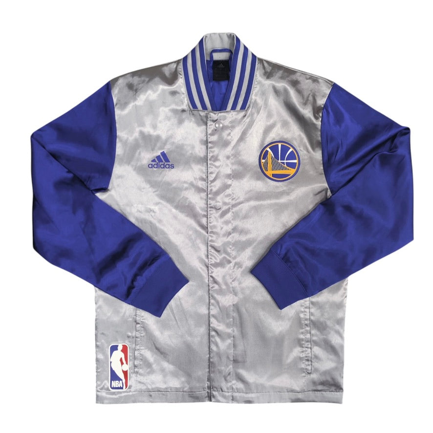Adidas Golden State Warriors Satin Coach Jacket