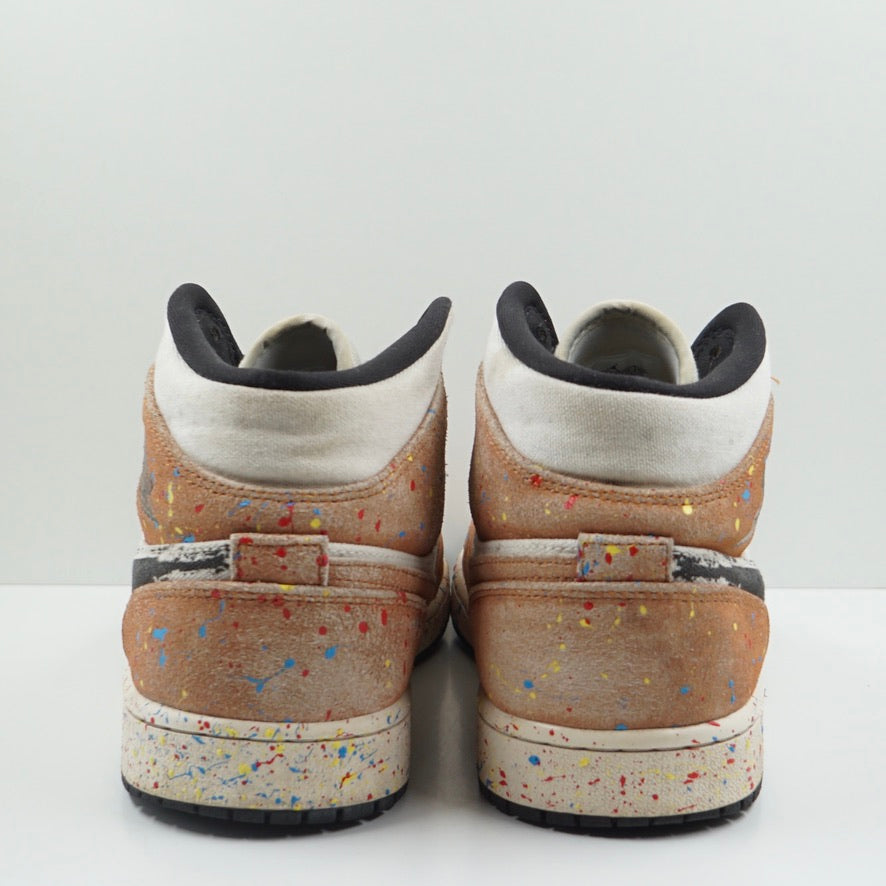 Jordan 1 Mid SE Brushstroke