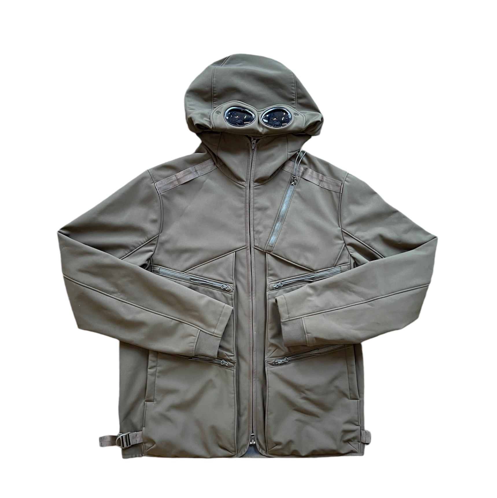 C.P. Company Google Hood Utility Green Jacket