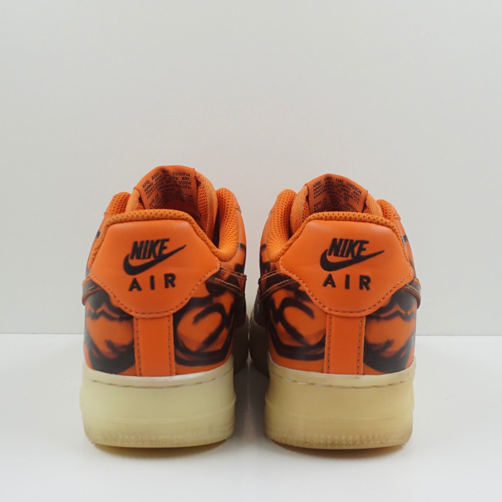 Nike Air Force 1 Low Orange Skeleton Halloween (2020)